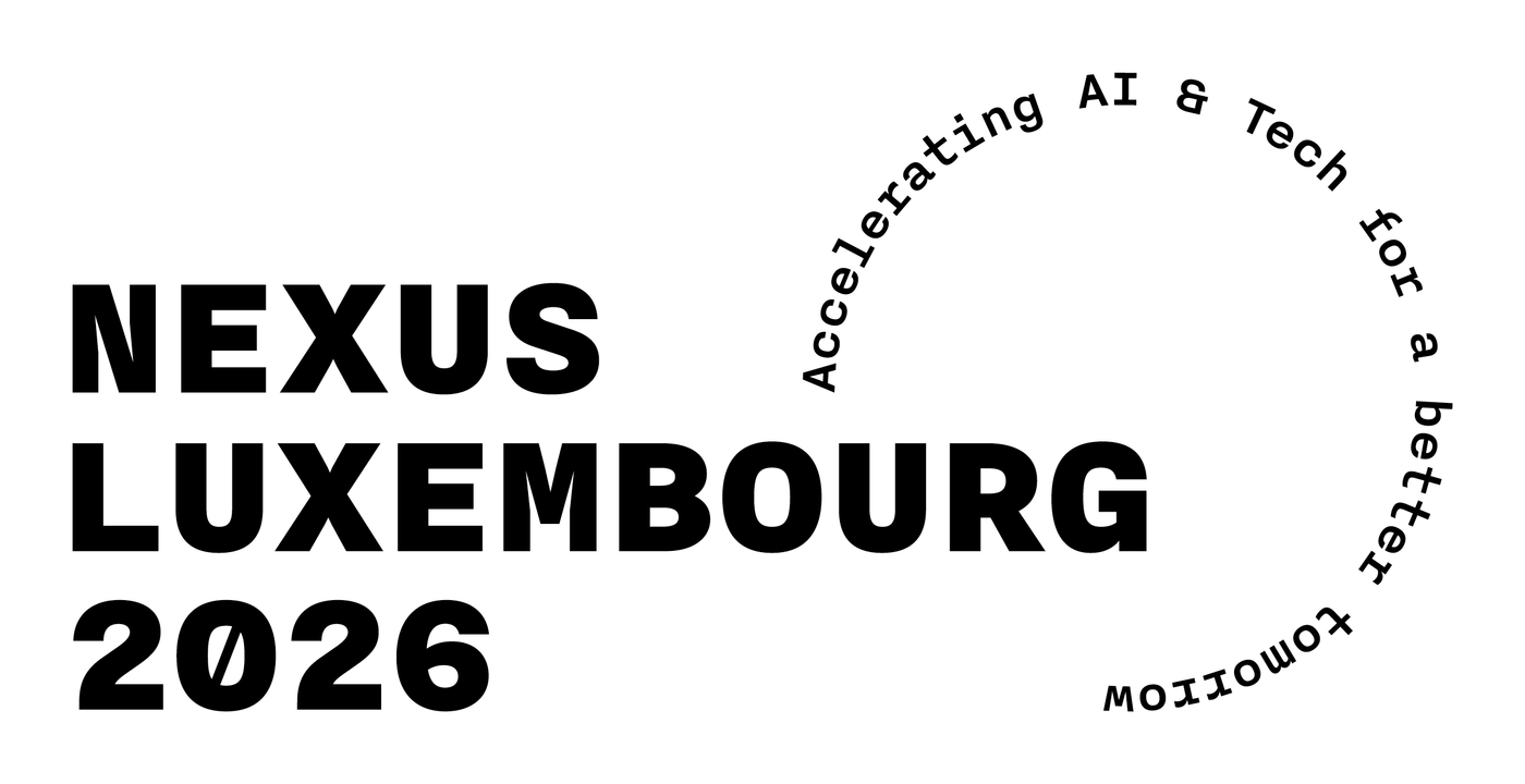 Nexus Luxembourg 2026 logo with baseline